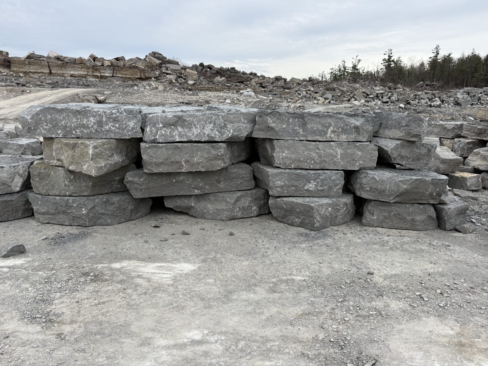 Armour Block Stack — Natural Stone Source Ontario