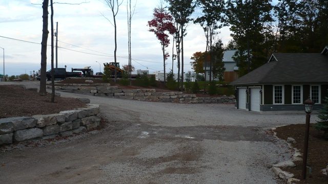 Driveway Stone Border — Natural Stone Source Ontario