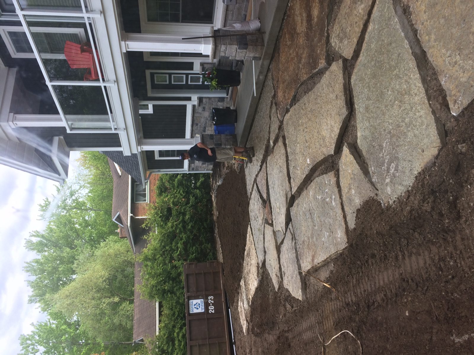 Flagstone Path Entry — Natural Stone Source Ontario