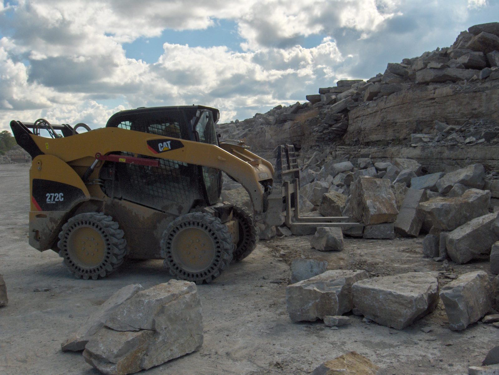 Skidsteer Forks Quarry — Natural Stone Source Ontario