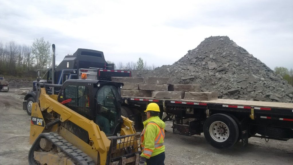 Skidsteer Truck Load — Natural Stone Source Ontario
